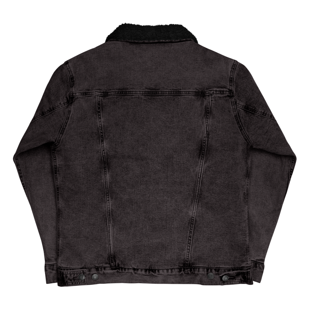 Anthill Cinema Record Breaking Mens Denim Sherpa Jacket
