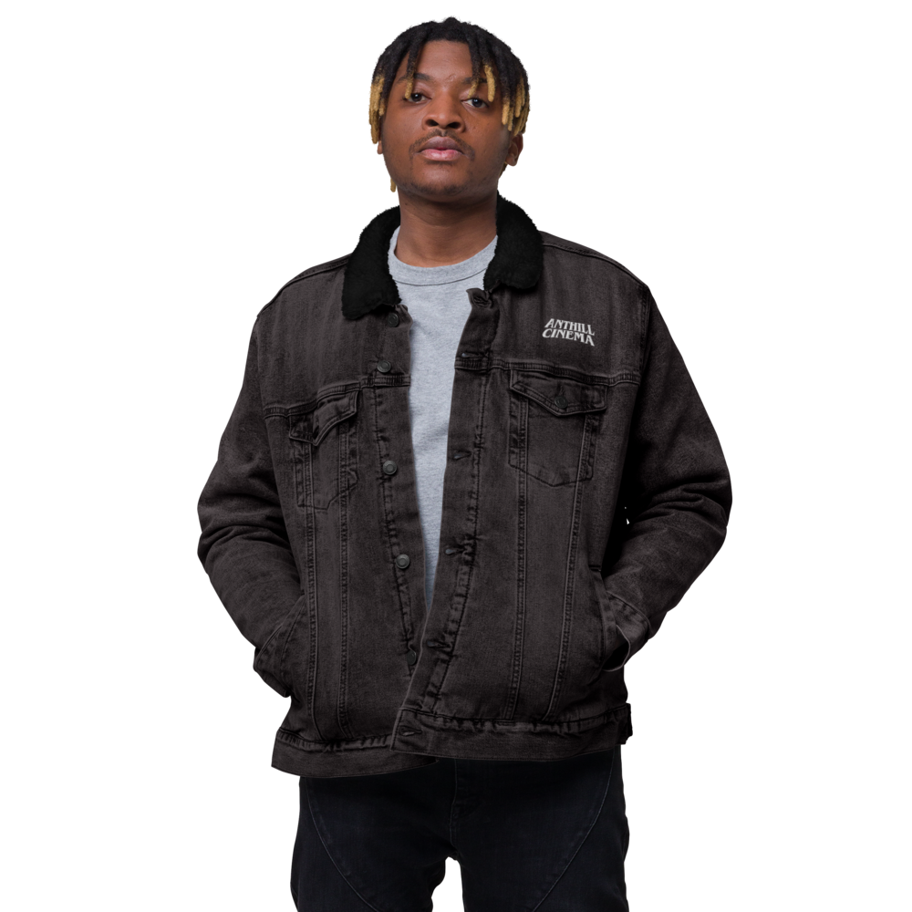 Anthill Cinema Record Breaking Mens Denim Sherpa Jacket