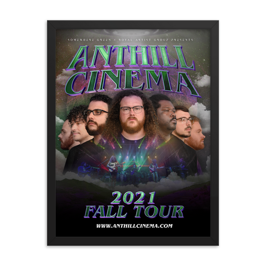 Anthill Cinema - 2021 Fall Tour Framed 18x24 poster