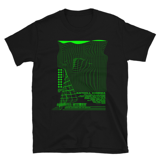 Gather Yourself - Anthill Cinema - Green Grid - Short-Sleeve Unisex T-Shirt