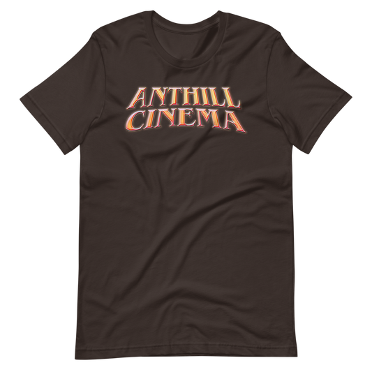 Anthill Cinema - Vintage Horror Font - Short-Sleeve Unisex T-Shirt